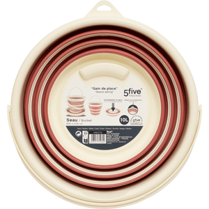 Fällbar hink 10 l assorterade färger
