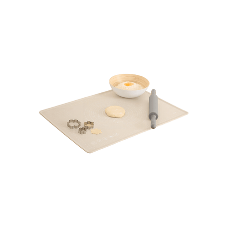 Bakematte i silikon beige 69,8 x 49,7 cm - Lindas Dekor Bakematte