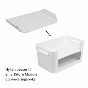 SmartStore™ Module hylle til oppbevaringsboks hvit 55 L