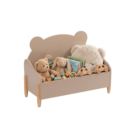 Lekekiste med bjørnemotiv Douceur beige 61 cm - Lindas Dekor Kommode