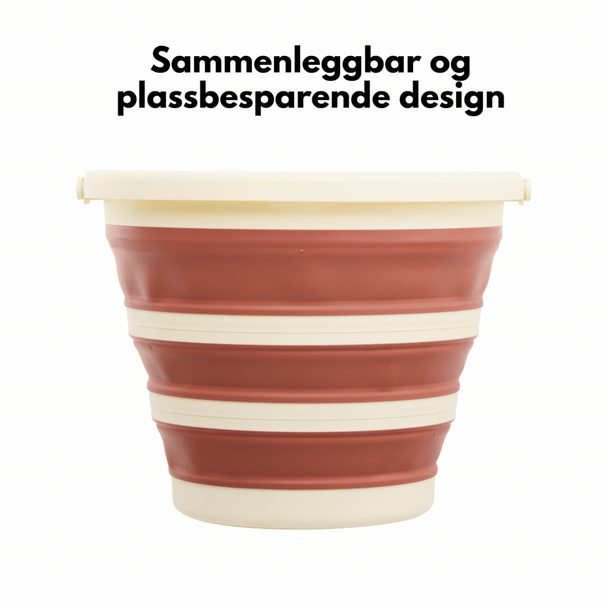 Fällbar hink 10 l assorterade färger