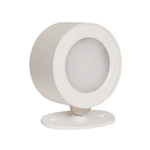 Laddbar LED-vägglampa vit med touch-dimming 9,2 cm