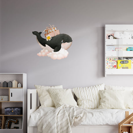 Val på moln-klistermärke