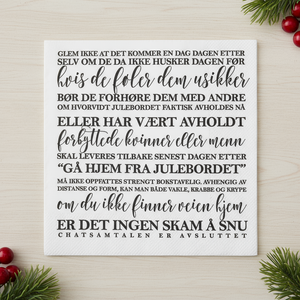 Servietter Julebordets Regler
