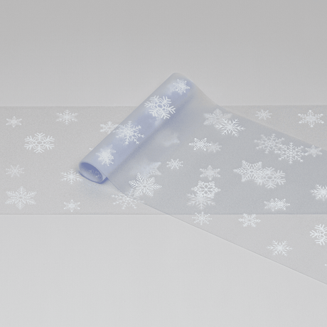 Begränsad statisk snöflinga fönsterfolie - Lindas Dekor