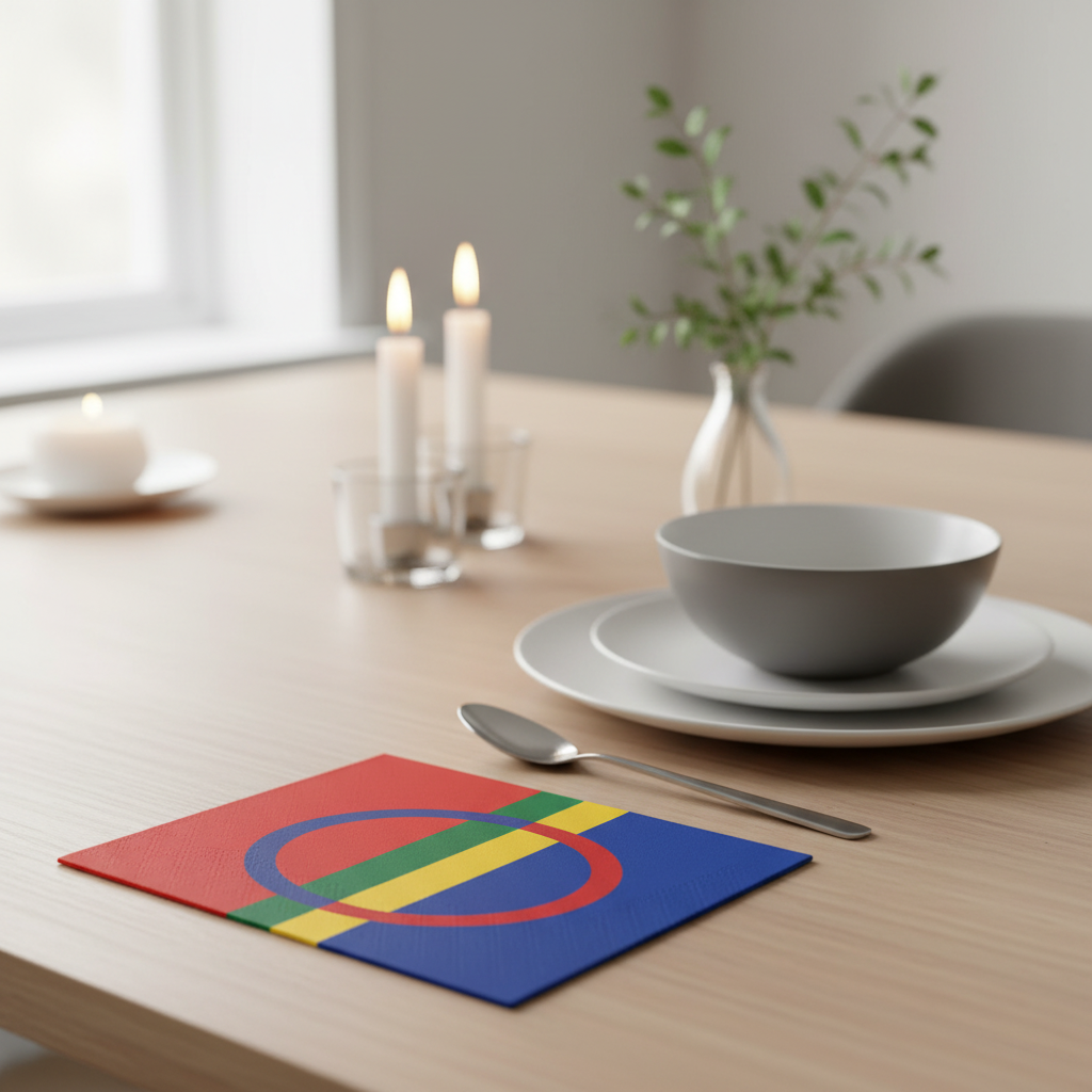 20-pk Serviett Sameflagg