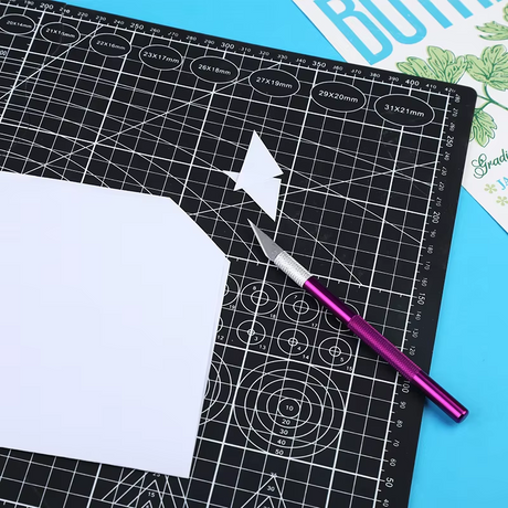 Skärmatta A3, svart