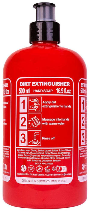 Håndsåpe brannslukker rød 500 ml