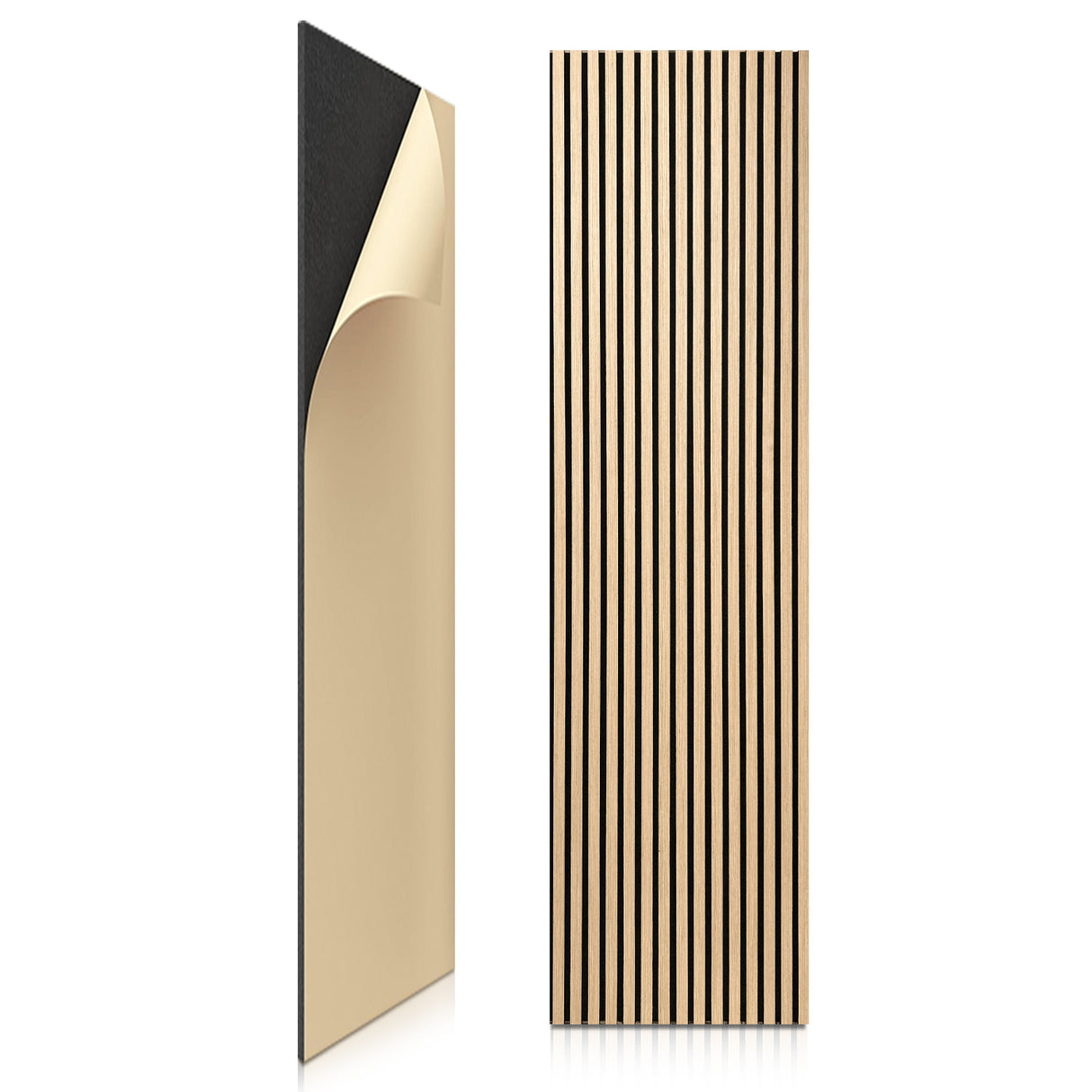 Vareprøve: Nordisk eik selvklebende spileplate