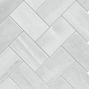 Selvklebende fliser Vilde i herringbone mønster for kjøkken og bad