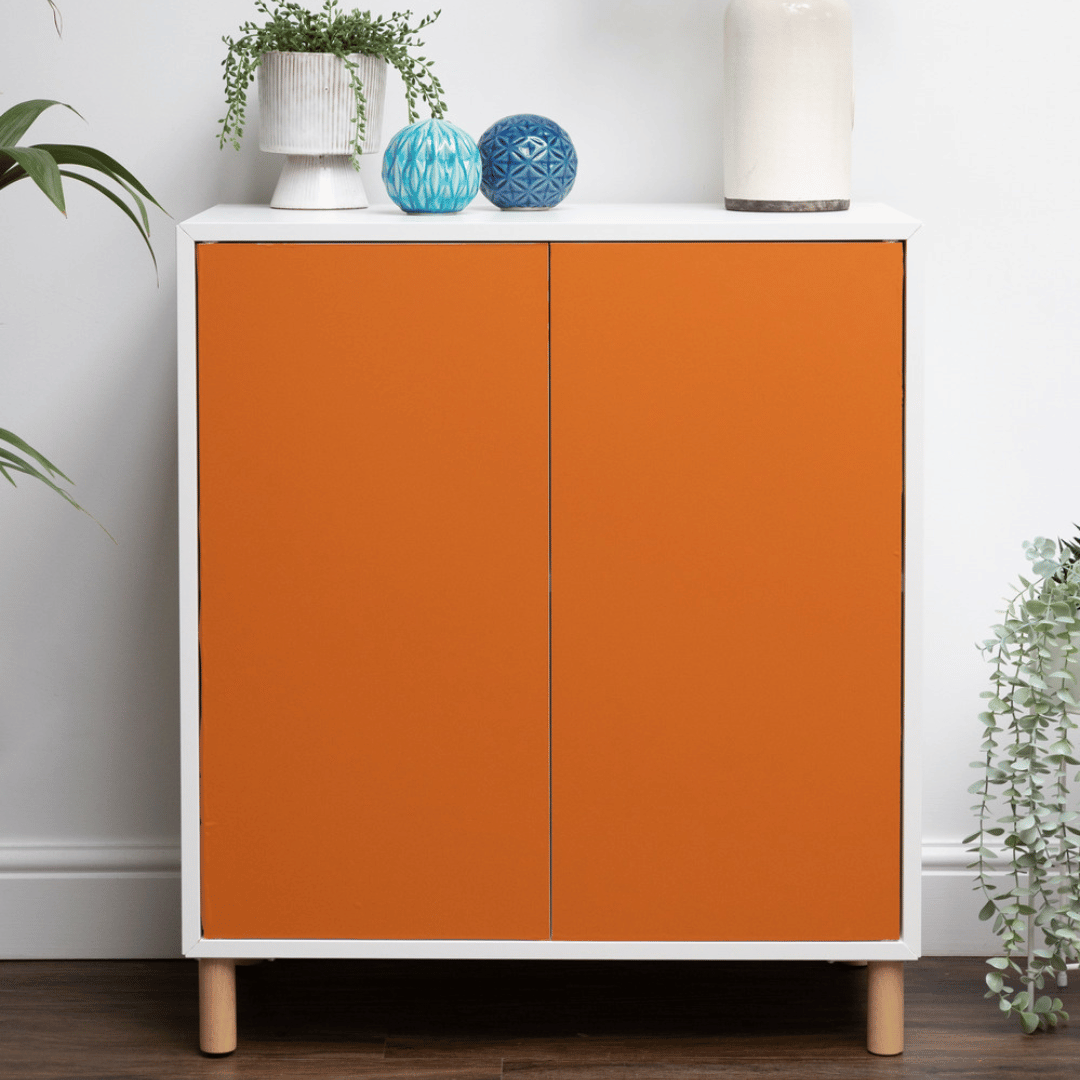 Vareprøve: Uni matt terracotta kontaktplast