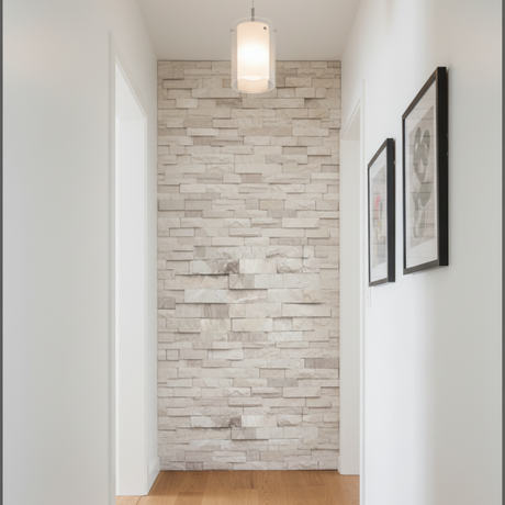 Calastra steinmønster kontaktplast i korridor