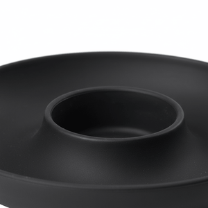 4 - pk Eggeglass m.holder sort - Lindas Dekor