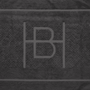 Halvor Bakke Clifton brun/grå badematte 60 x 90 cm - Lindas Dekor