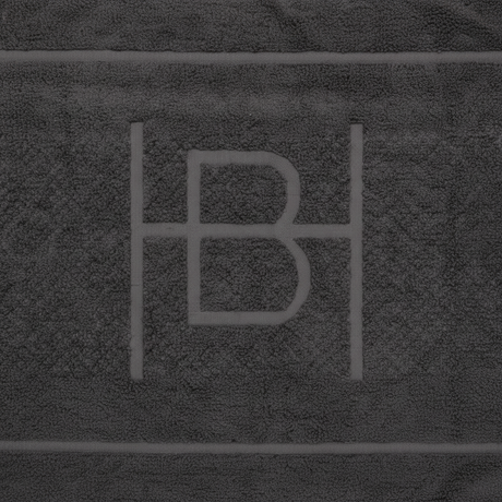 Halvor Bakke Clifton brun/grå badematte 60 x 90 cm