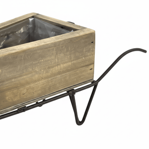 Liten trillebår 48 x 19,5 x 19 cm til hage og terrasse