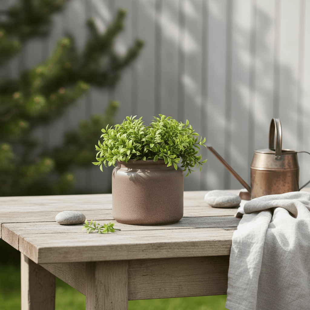 DBKD Pure liten keramikkpotte ø16 cm - Lindas Dekor