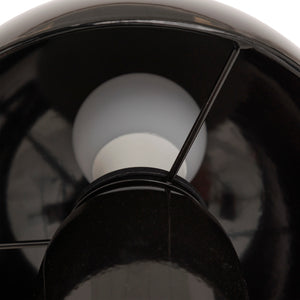 Bordlampe Lito soppform sort 24,5 cm – detaljbilde 1
