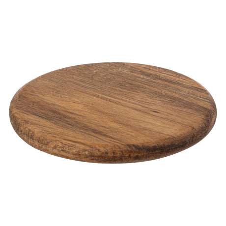 Glassklinker i akasie, 10 cm, 6 stk – detaljebillede