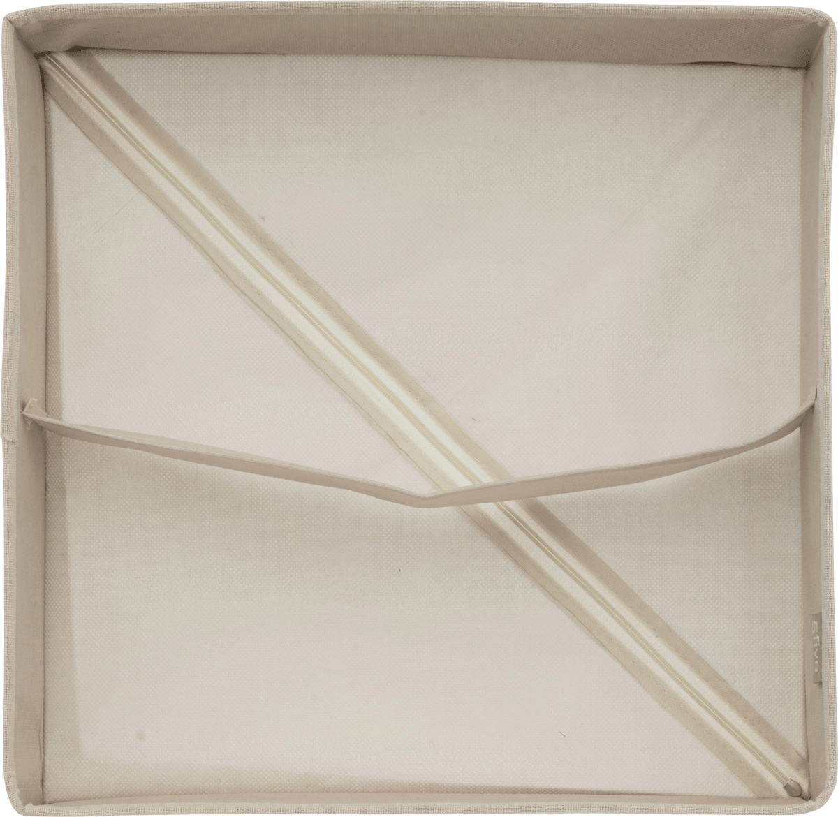 Skuffeorganiser 2 rom M beige 36x36 cm – produktbilde 3