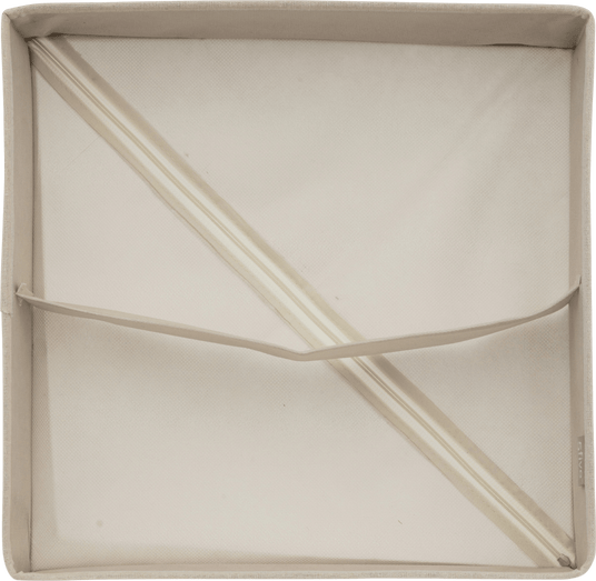 Skuffeorganiser 2 rom M beige 36x36 cm – produktbilde 3