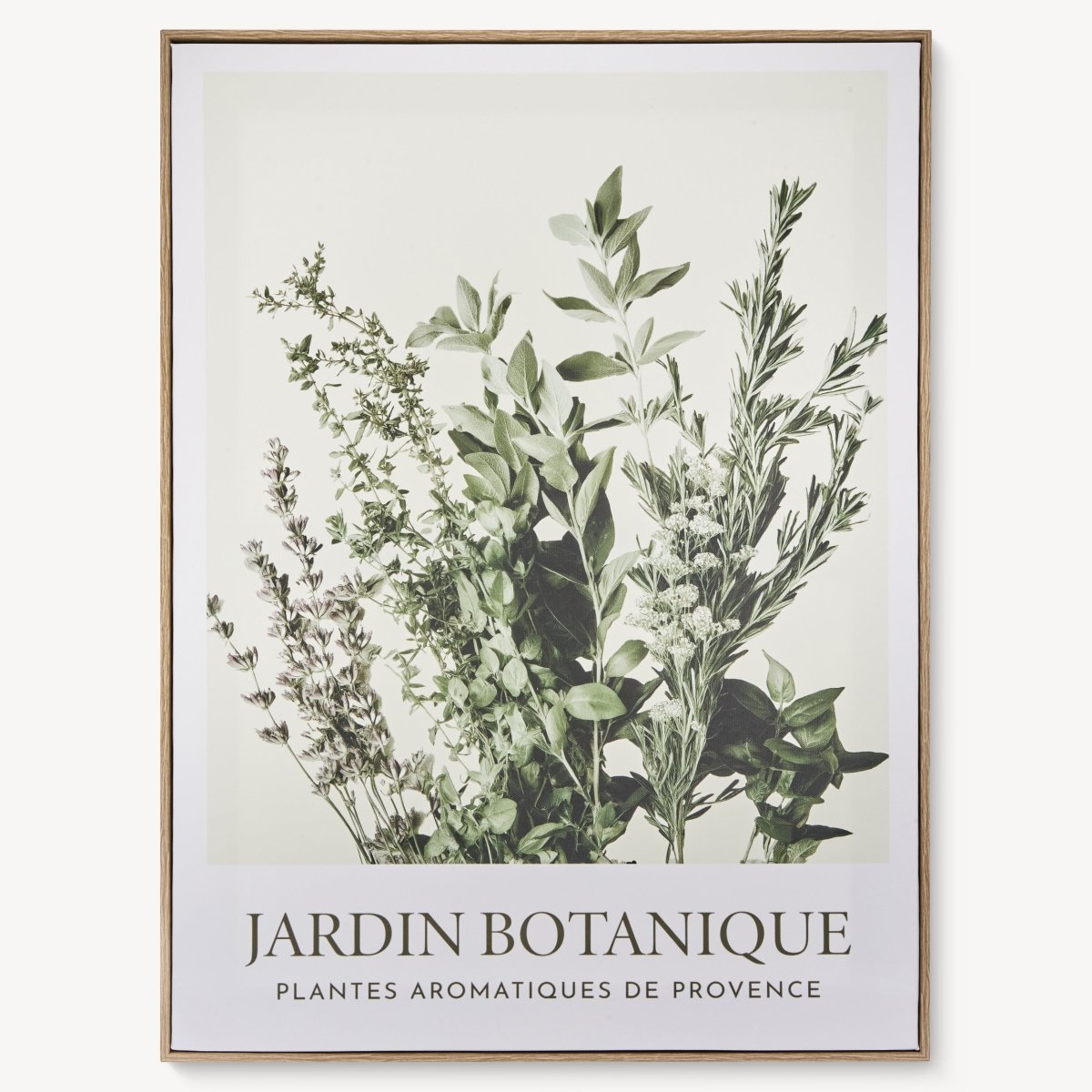 Innrammet lerretsbilde med botanisk motiv Cecilia 45 x 60 cm – i miljø