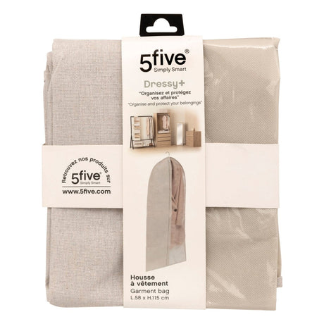 Hengende klestrekk beige – emballasje 1