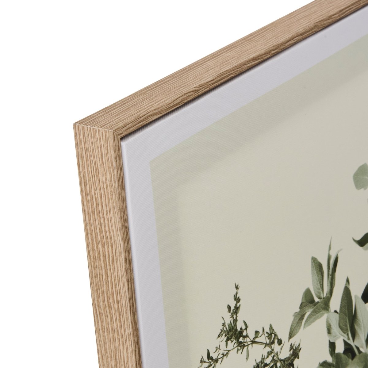 Innrammet lerretsbilde med botanisk motiv Cecilia 45 x 60 cm – detaljbilde 1