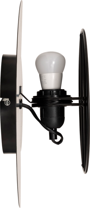 Reversibel vegglampe Mysti sort 30,5 cm – produktbilde 3
