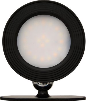 Oppladbar magnetisk LED-vegglampe sort 8 cm – produktbilde 3