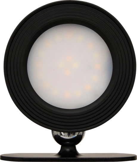 Oppladbar magnetisk LED-vegglampe sort 8 cm – produktbilde 3