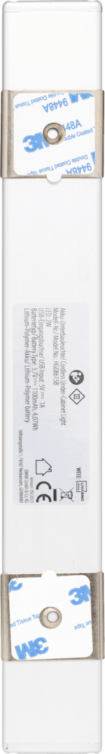 Oppladbar LED-list med bevegelsessensor 30 cm – produktbilde 2