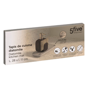 Matbräda diatomitt grå 28x11 cm – förpackning 1