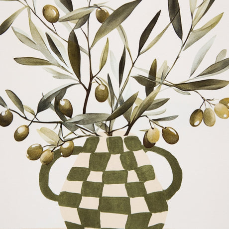 Ramat bild i landskapsformat med olivmotiv Claudia 45 x 60 cm – detaljbild 2