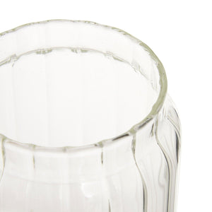 Glasskrukke med akasielokk 1 liter – detaljbilde 2
