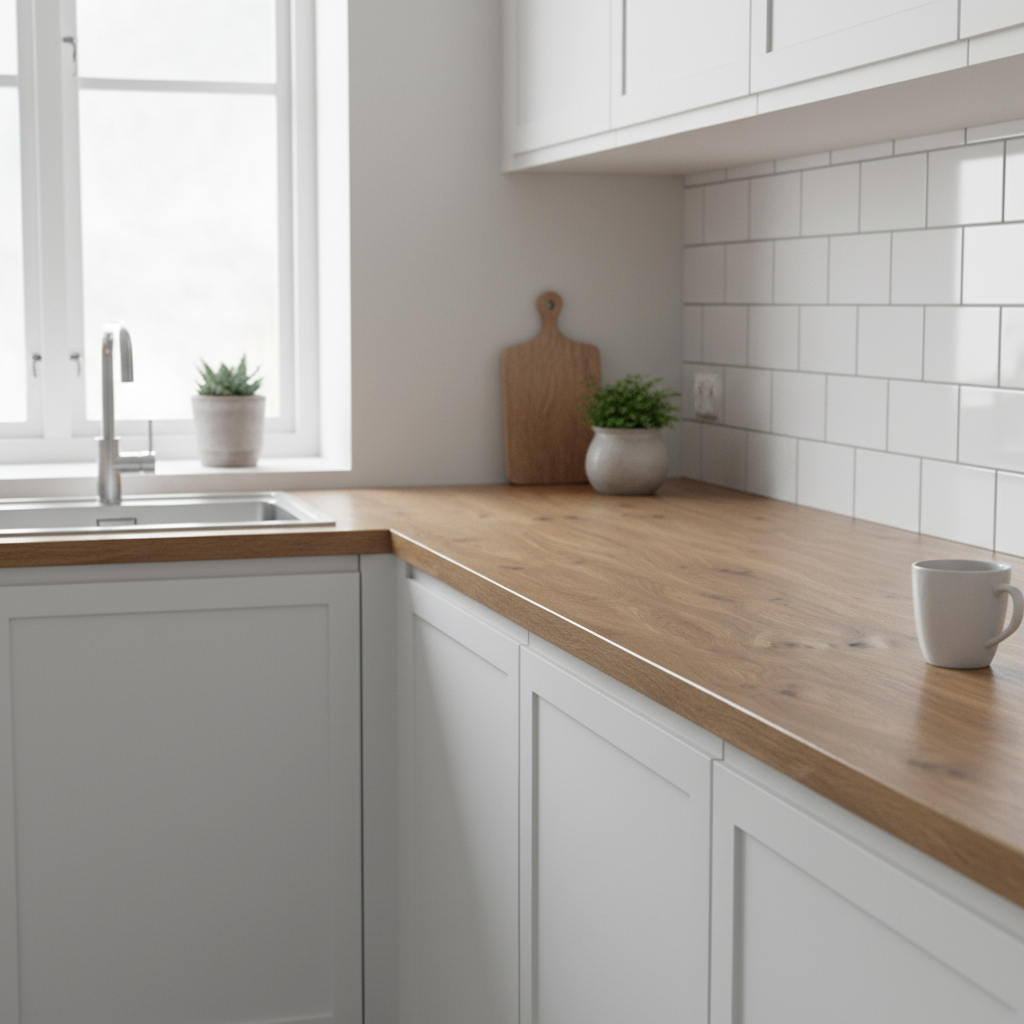 Folie på benkeplate