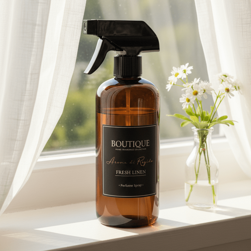 Romspray black rose duft 500 ml - Lindas Dekor Sprayflaske
