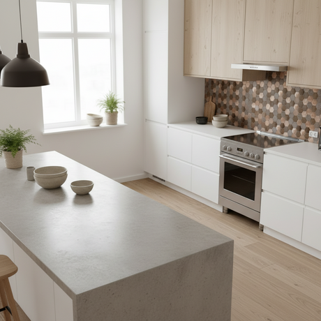 10-pack Bente hexagon självhäftande väggplattor