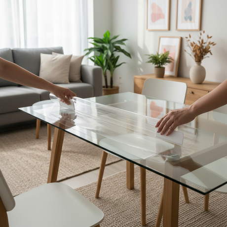Skyddsfilm för glas