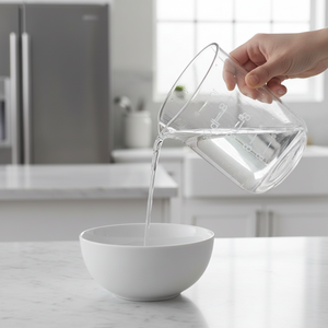 Målebeger plast til måling av væsker