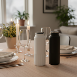 funksjonelt kvernsett til borddekking og matlaging