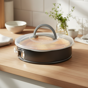 springform 26 cm med lokk og håndtak til kake