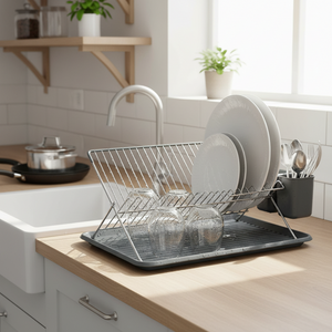 moderne oppvaskstativ til små og mellomstore kjøkken