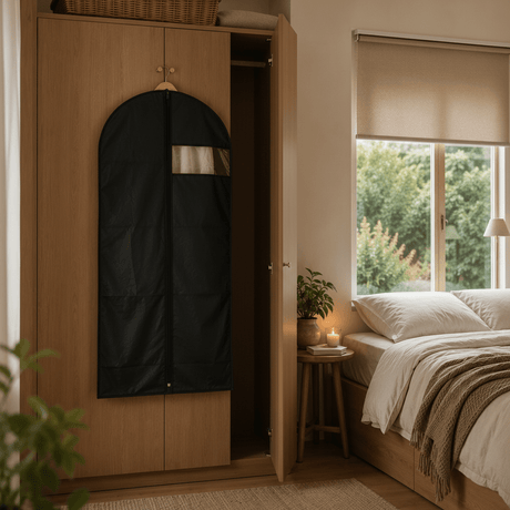 3-pk klespose med vindu - Lindas Dekor Dresspose