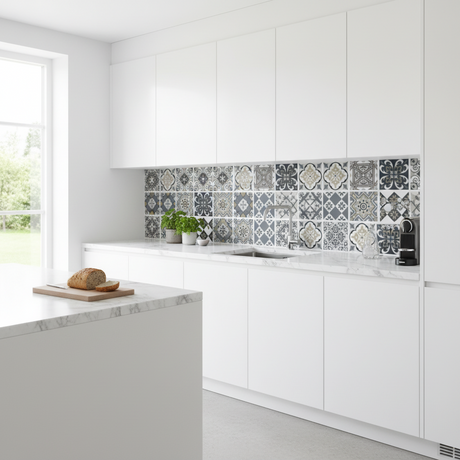 8-pk Margaux selvklebende fliser