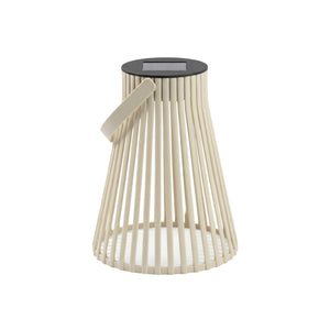 Solarlampa beige 15 x 18 cm