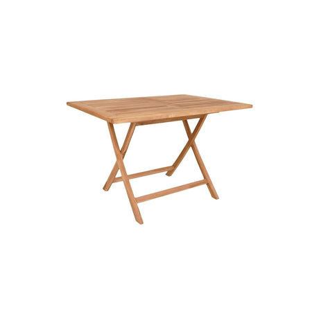 Kvadratisk produktbilde av Oviedo spisebord teak 120 x 80 cm