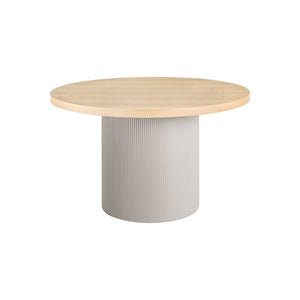 Solva hvit spisebord, elegant og tidløst 