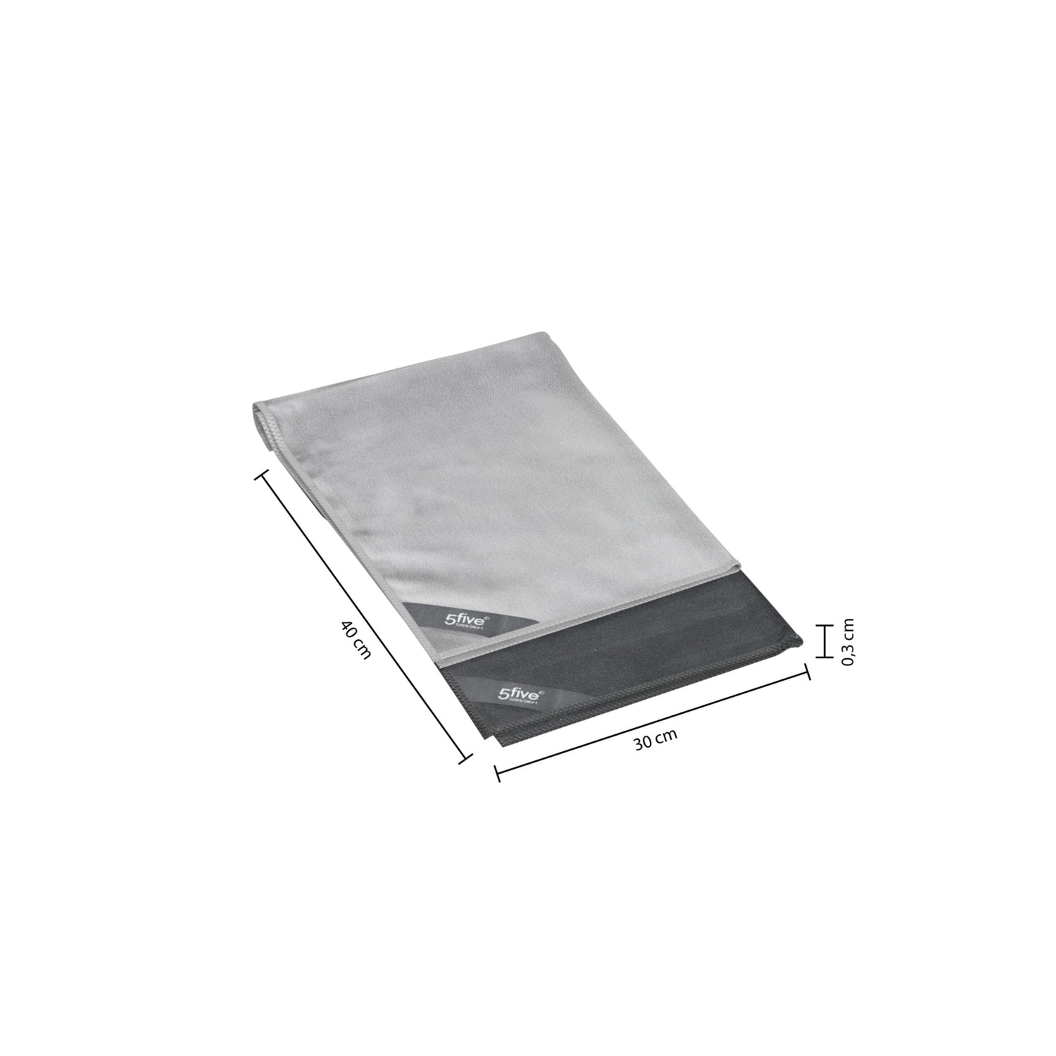 2-pk Mikrofiberkluter til glass