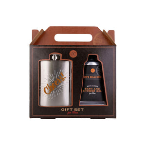 Gavesett dusjsåpe 60 ml og lommelerke 115 ml – bjørk og sedertre